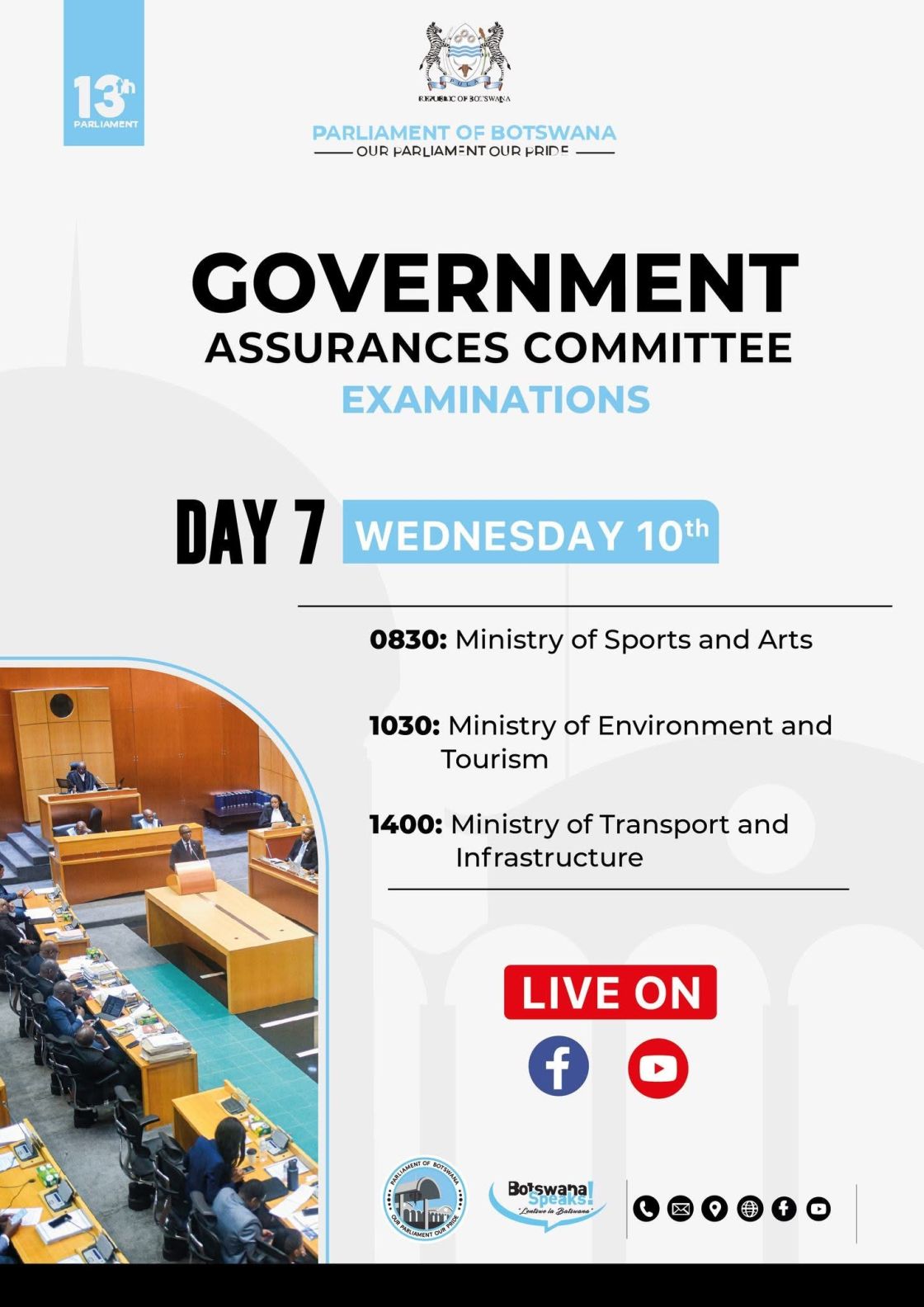 GOVERNMENT ASSURANCES COMMITTEE